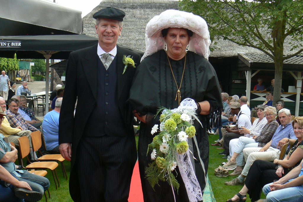 modeshow in het boerenbondsmuseum