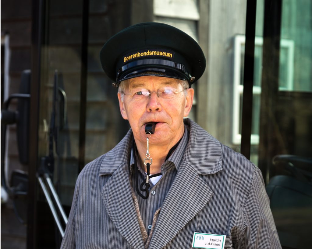 conducteur van de Goede Moordenaar Boerenbondsmuseum Gemert