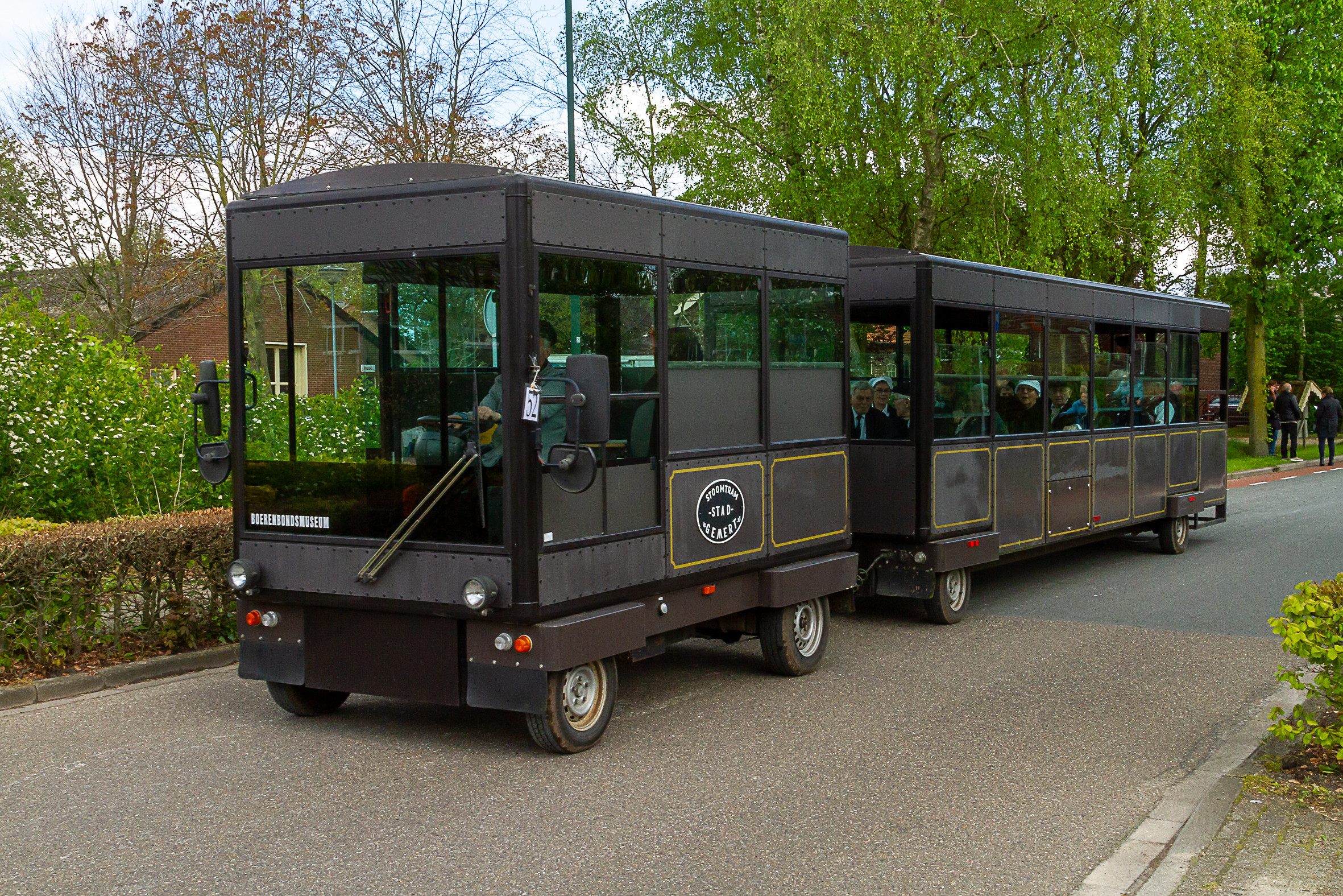 De Goede Moordenaar. De elektrische tram van het Boerenbondsmuseum