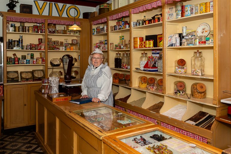 Het snoepwinkeltje in het Boerenbondsmuseum