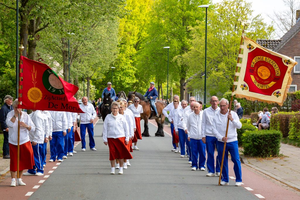 Veteranensportvereniging deelname historische optocht