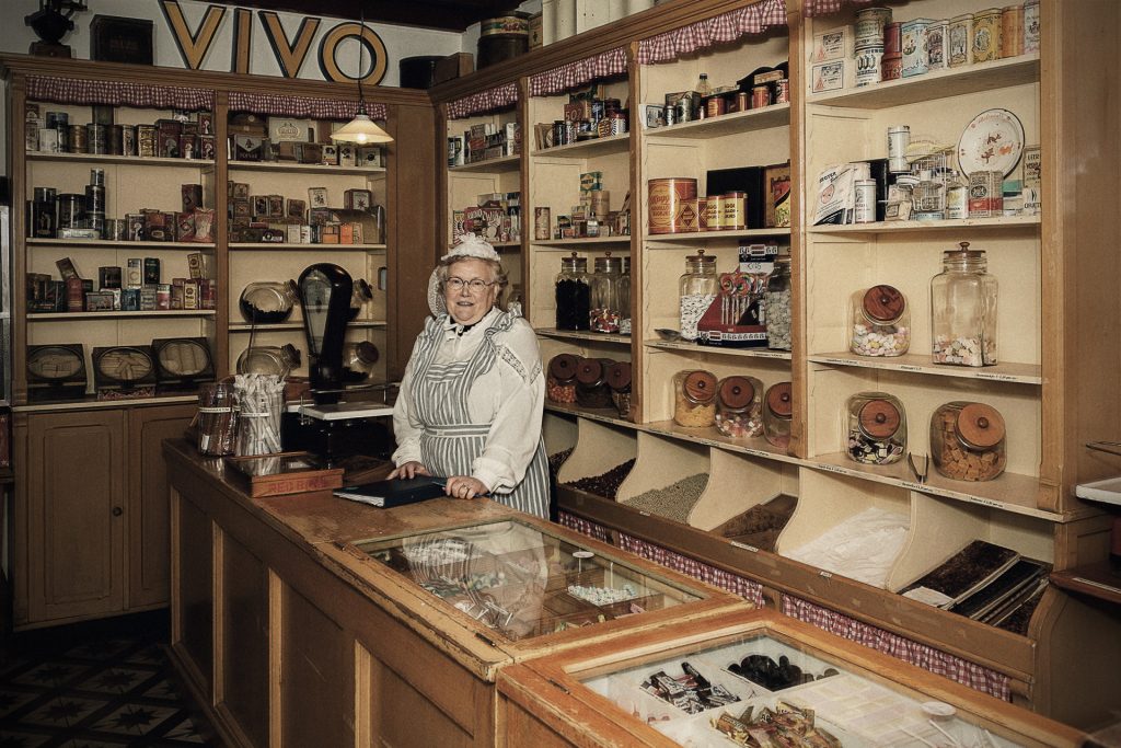 Snoepwinkeltje bij het Boerenbondsmuseum